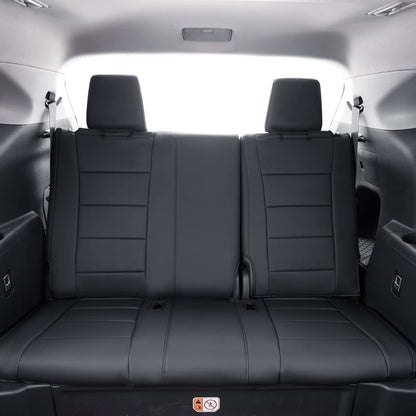 coverdream Traverse leather seat covers - Custom fit for 2018-2023 Chevy Traverse LT, RS, Premier