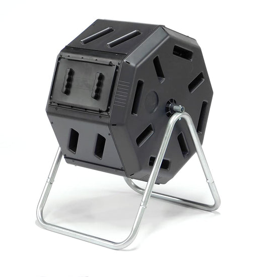 FCMP compost bin with dual chamber design