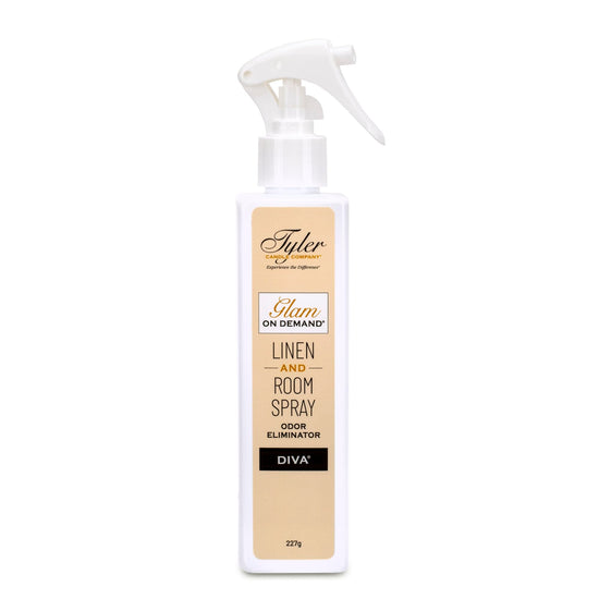 Tyler Candle Company spray on demand area deodorizer - Diva fragrance pack of 6 with stain remover pen