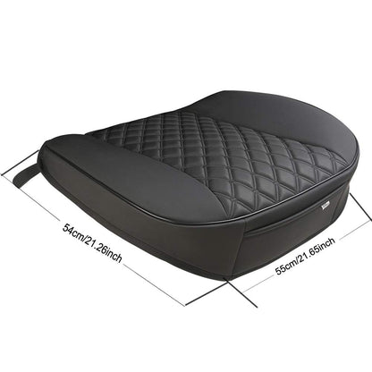 Black Panther vehicle seat cover — Diamond pattern embroidery and anti-slip design
