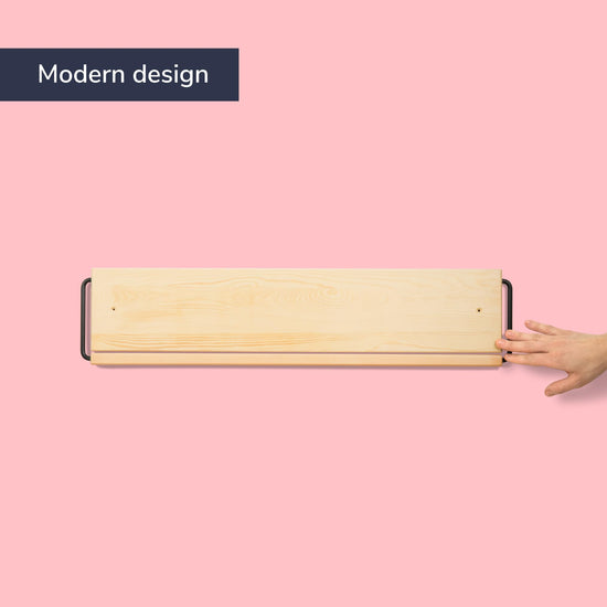 Peachy modern shelf — wall mounted designPeachy modern shelf — wall mounted shoe storage solution