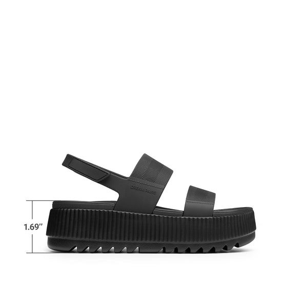 Sandal — Adjustable waterproof platform wedge sandals by Dream Pairs