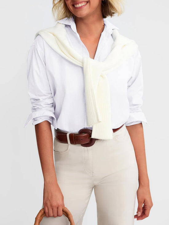 Shirt — Cotton long sleeve button down for work or casual wear