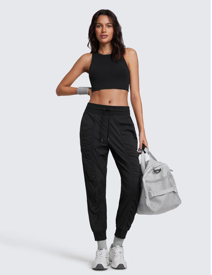 CRZ YOGA workout joggers - lightweight casual pants with pockets for women