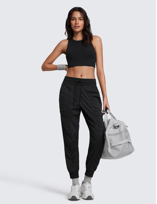 CRZ YOGA workout joggers - lightweight casual pants with pockets for women