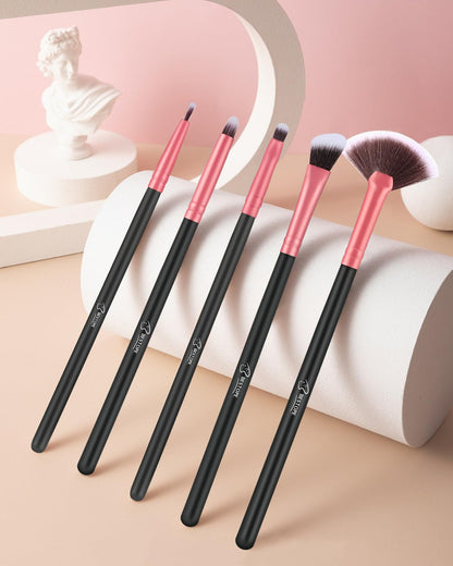 Cosmetic brush set — 16 pcs bestope pro synthetic foundation and eye brushes