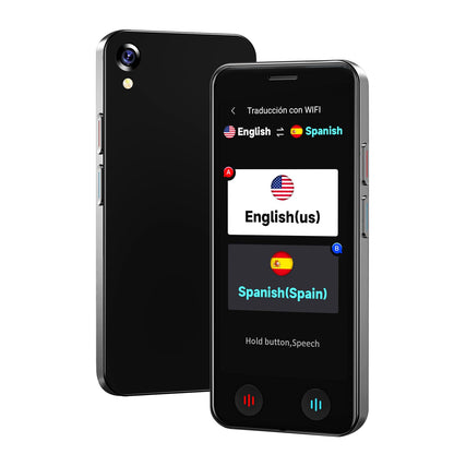 Language Translator Device No WiFi Needed, Instant Pocket AI Translator, traductor de Ingles español, Support 150 Languages Real-TimeVoice Translation, Traductor for Business Travel Study