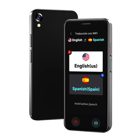 Language Translator Device No WiFi Needed, Instant Pocket AI Translator, traductor de Ingles español, Support 150 Languages Real-TimeVoice Translation, Traductor for Business Travel Study