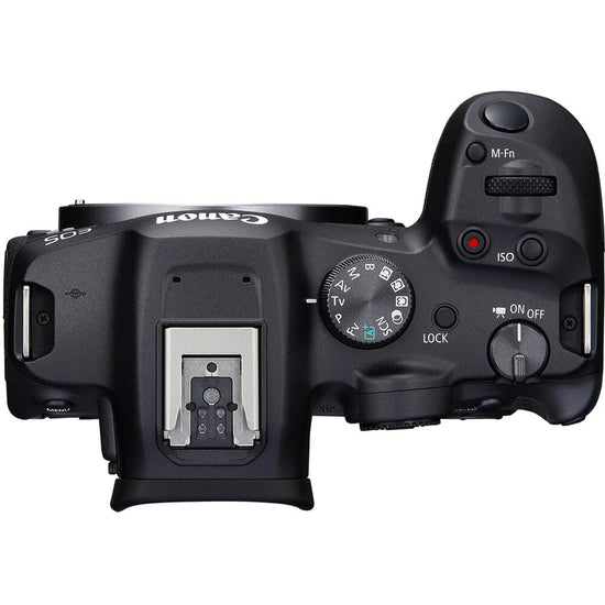 Canon EOS R7 mirrorless camera — compact design with advanced features