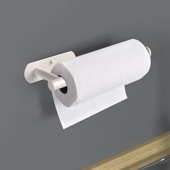 PAPER_TOWEL_HOLDER — VAEHOLD self adhesive stainless steel under cabinet mount holder