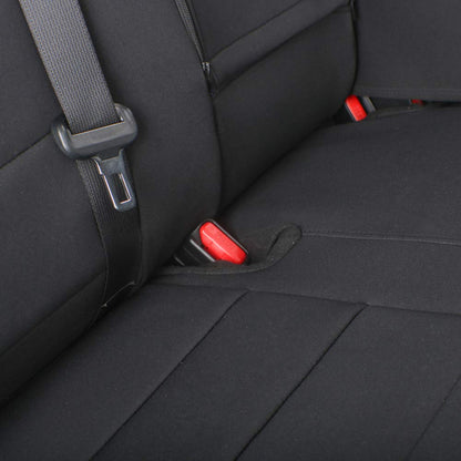 EKR vehicle seat cover — Custom fit neoprene for Jeep Wrangler 2018-2026, rear split seat