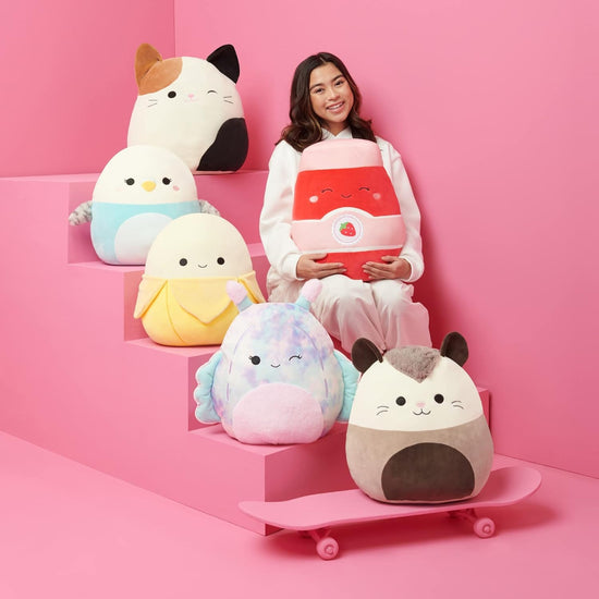 Toy figure — Squishmallows 14in Celie the grasshopper with bow by Jazwares