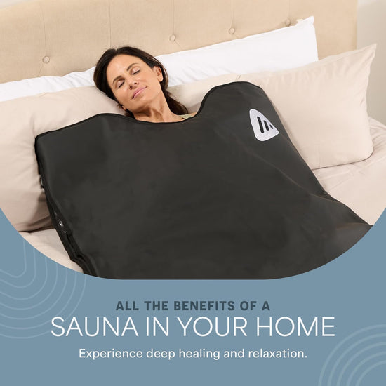 Lifepro RejuvaWrap sauna blanket — Low EMF carbon fiber heating, portable design