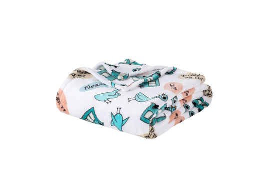 Peanuts & Mo & LBT kids throw blanket — cozy design for comfort and warmthPeanuts & Mo & LBT kids blanket — cozy design for comfort and warmth
