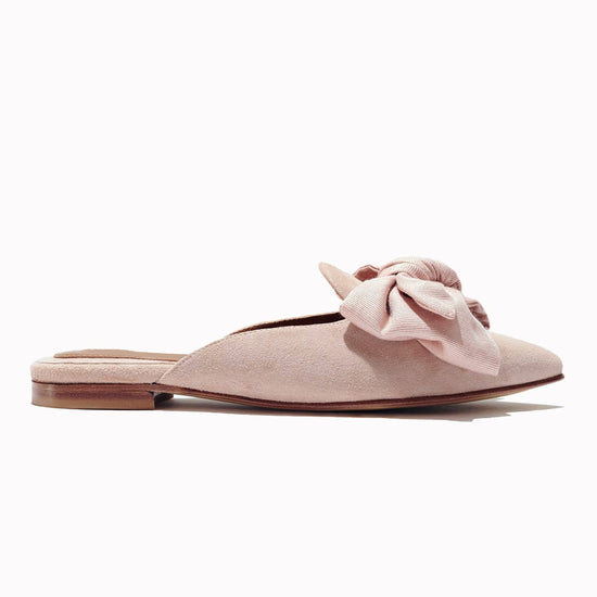 Rilista mules for women - comfortable pointed toe slip on loafers and flats