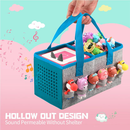 PISOSN carrying case — travel bag for Toniebox starter set and figurines