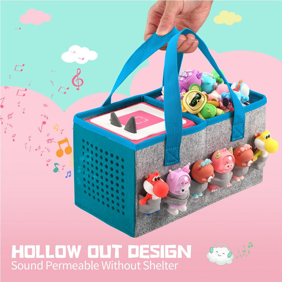 PISOSN carrying case — travel bag for Toniebox starter set and figurines