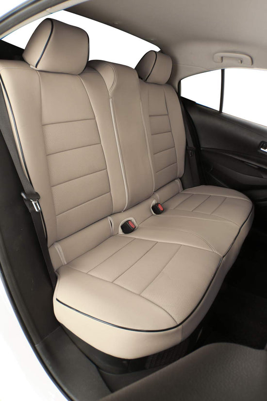 EKR vehicle seat covers - Custom fit leather for Subaru Legacy 2020-2024 beige
