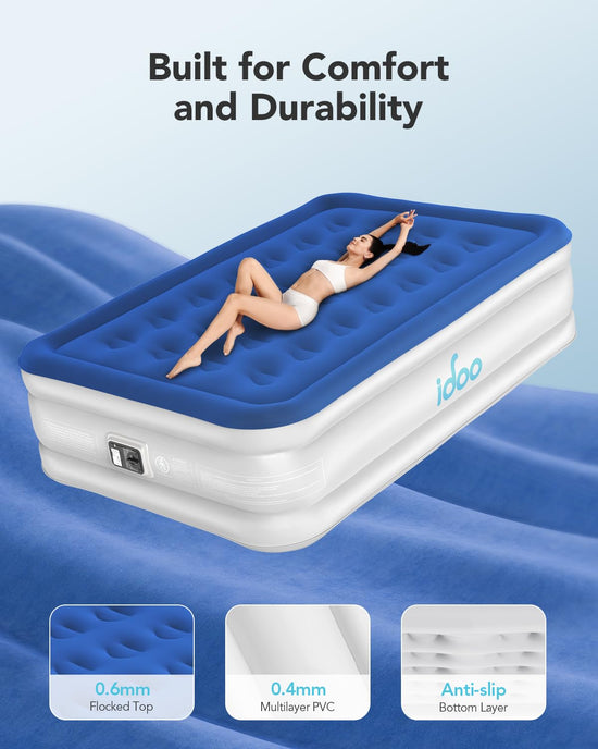 iDOO air mattress with built in pump