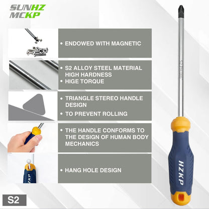 SUNHZMCKP drain strainer — magnetic design with sturdy toolbox and 66 pieces