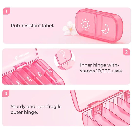 AUVON XL personal pill dispenser – 2 times a day