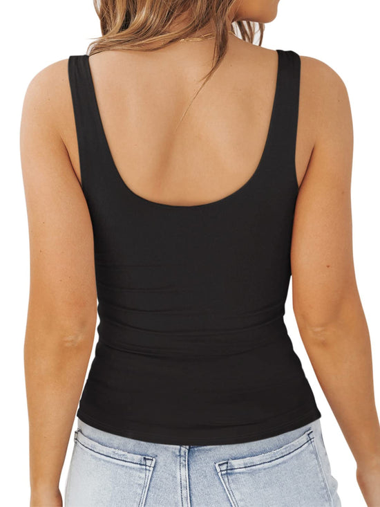 Shirt — Double lined v neck design