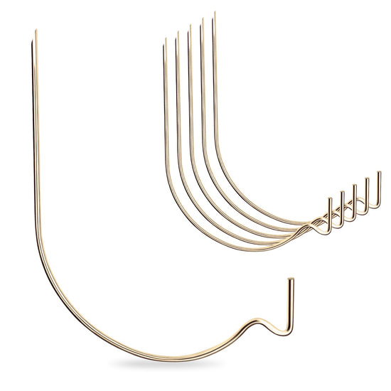 FURHUA storage hooks with drywall hooks for hanging pictures and art, office pack