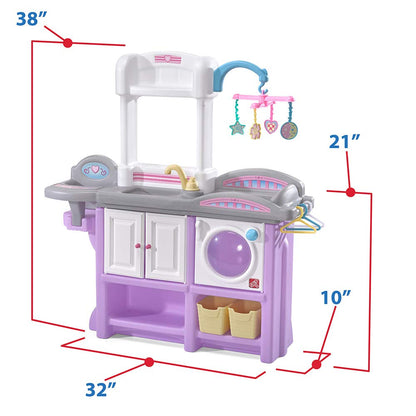Play workstation — Love & Care deluxe baby doll nursery set