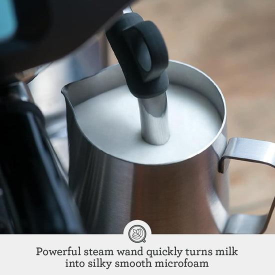 Breville Barista Pro — Espresso machine with built-in grinder and steam wand