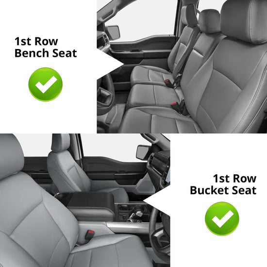 coverdream F150 seat covers - waterproof leather protection for 2015-2020 Ford F150 and 2017-2022 F250/F350 Crew Cab