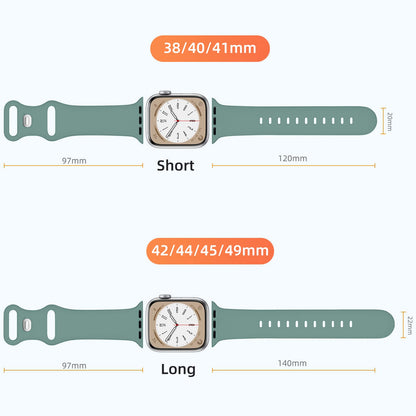 Maledan watch band — 6 pack of soft silicone sport bands for Apple Watch