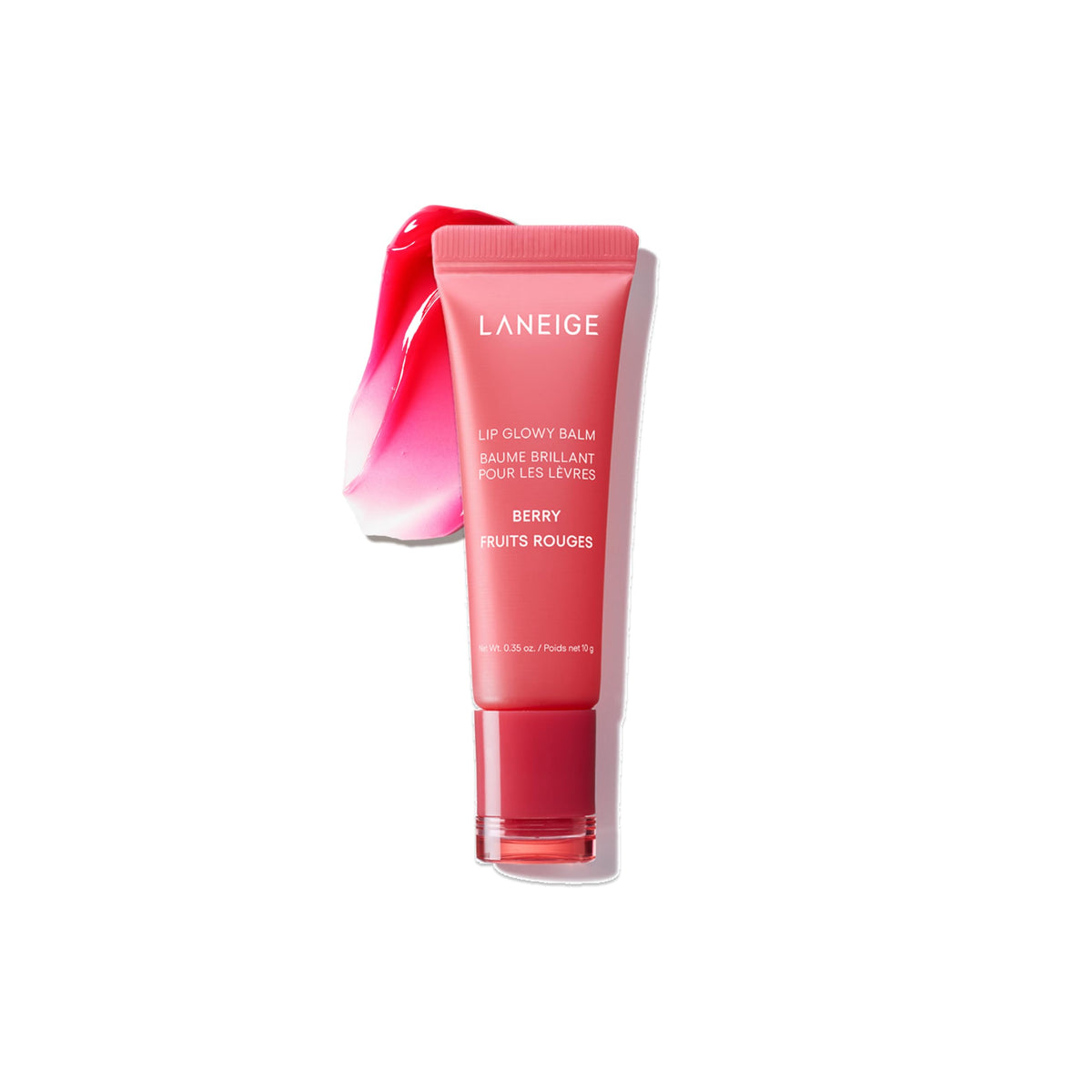 LANEIGE Lip Glowy Balm — Sheer tinted treatment with shea and murumuru butters