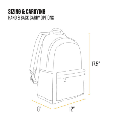 Carhartt backpack — Water-resistant with 15-inch laptop sleeve and compartments