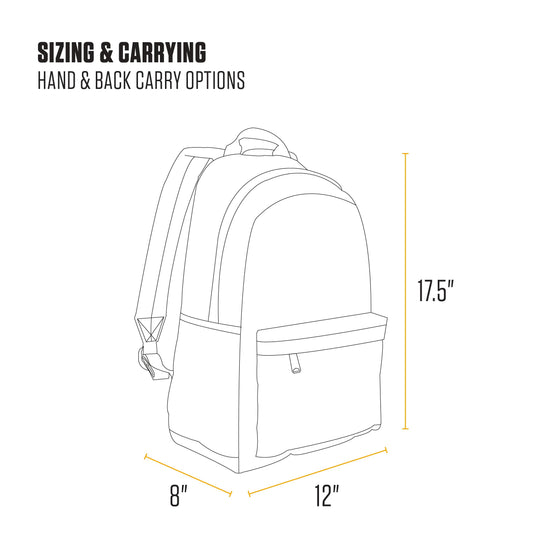 Carhartt backpack — Water-resistant with 15-inch laptop sleeve and compartments