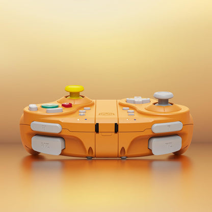 Video game controller — NYXI Wizard Gamecube switch controller in yellow