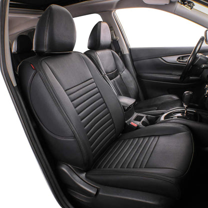 Vehicle seat cover — Custom fit leather for Nissan Rogue 2014-2020