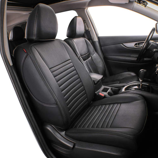 Vehicle seat cover — Custom fit leather for Nissan Rogue 2014-2020