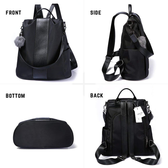 PINCNEL women backpack - Waterproof nylon anti-theft design