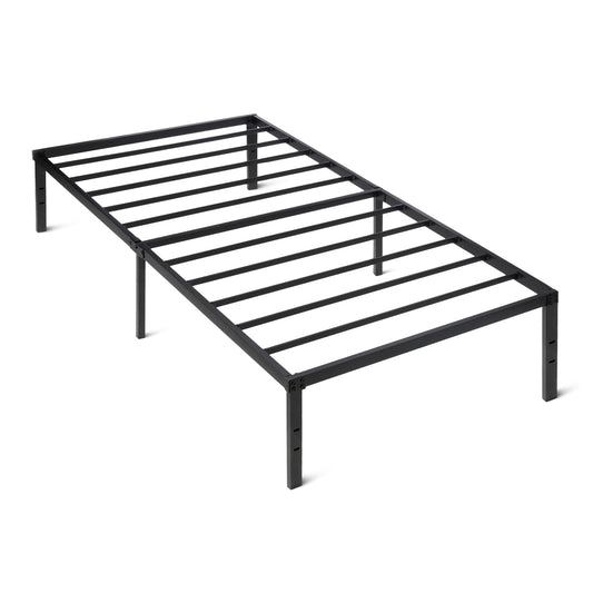 Bed frame — Tool-free assembly with sturdy steel construction