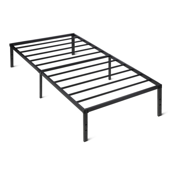 Bed frame — Tool-free assembly with sturdy steel construction