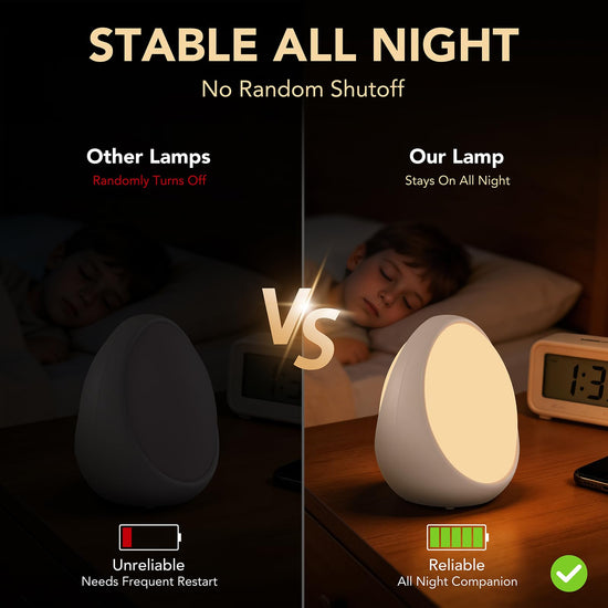 G Keni lamp — Rechargeable nursery night light with timer and memory function