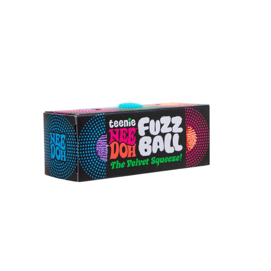 Schylling Teenie NeeDoh Fuzz Ball — velvet texture and soft cloud squish squeeze toys