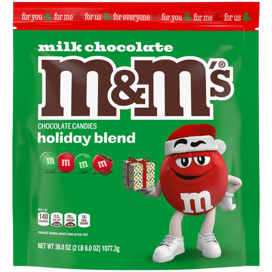 M&M'S chocolate candy — Christmas themed