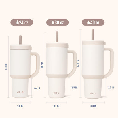Ello insulated tumbler — insulated design for temperature retention