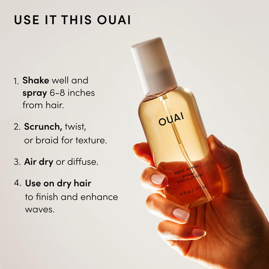Hair styling agent — Wave-enhancing formula from OUAI