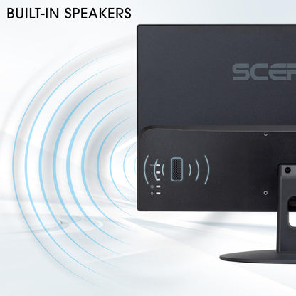 Sceptre 24-inch monitor — 1080p LED with built-in speakers and 99% sRGB
