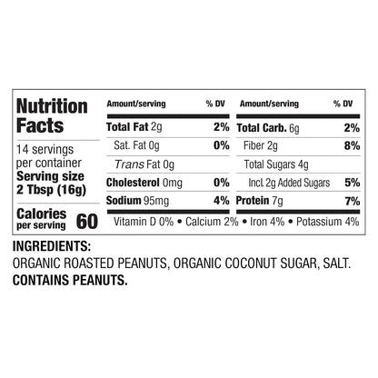 NUT_BUTTER — Sugar-free PBfit peanut butter