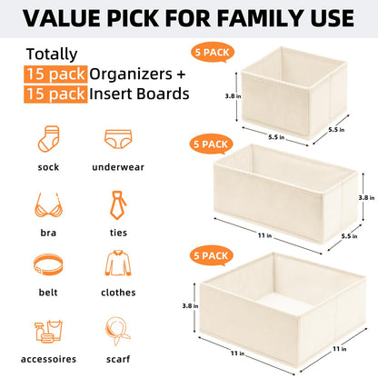 Caddy — Foldable fabric organizers for clothing and accessories