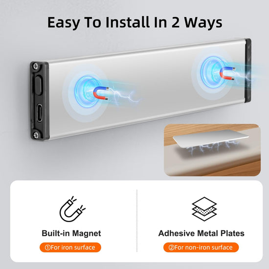 Olalits under cabinet light — motion sensor and rechargeable battery operated