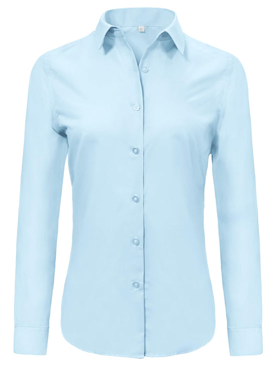 Shirt — Super soft wrinkle-free button down for women